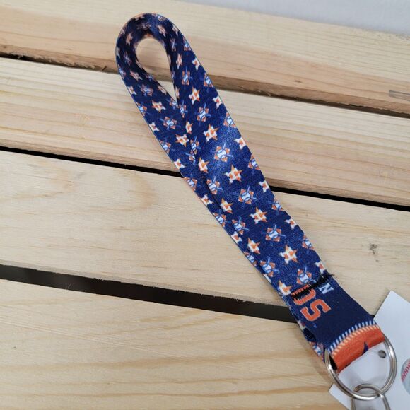 Houston Astros 1" Key Strap w/ Clip by WinCraft Inc. - NWT - Picture 2 of 4